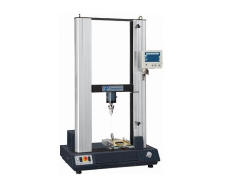 Inspection support for universal tensile testing equipment in a laboratory or industrial testing environment