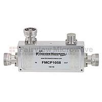 Fairview FMCP1059 4.1/9.5 Mini DIN Directional Coupler 6 dB Coupled Port From 698 MHz to 2.7 GHz Rated To 200 Watts