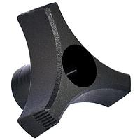 Essentra Components KNH5-HEXRT5---- Knobs & Dials Self-Assembly 3 Arm Knob 2.000 in Diameter