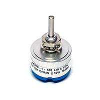 Bourns 6638S-1-103 Rotary Metal 10K 10% 7/8" Bushing Mount