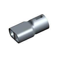 AMP Connectors - TE Connectivity 293358-1 Accessories TUBE FOR SPT-2 CABLE