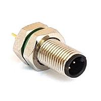 Bulgin PXMBNI05RPM04AFL001 Straight M5 Series Rear Panel Mount Conn