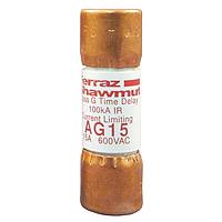 Mersen AG15 Power Fuses 600V 15A CLASS G FUSE