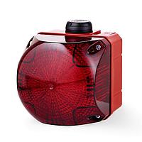 Auer Signal 874172313 LED Multifunction Beacon QBS LED multifunction beacon 110-240 V AC/DC red, red (RAL 3000)