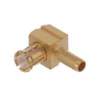 Radiall R113182000W Connectors MCX / RIGHT ANGLE PLUG CRIMP TYPE CABLE 2.6/50 S