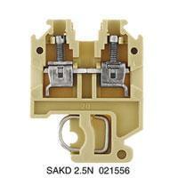 Weidmuller 0215560000 Feed Through Terminal Block SAKD 2.5N