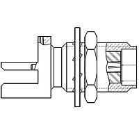 Johnson / Cinch Connectivity Solutions 142-0711-851 Connectors SMA JACK ASSMBLY END LAUNCH BULKHEAD