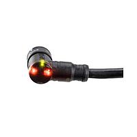 Amphenol LTW LAD-05BFFM-QR8D05 Sensor Cables / Actuator Cables X-Lok, Mini Size, Plastic, 5A, 05 pins, Female Connector, Female Contact, Right Angle, Push Lock, Overmolded, Length 5000mm, IP68