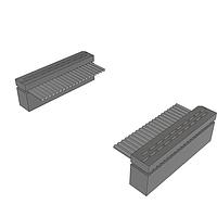 Samtec IDSD-10-D-16.00-T-G Flat Ribbon Slim Body Double-Row IDC Socket Assemblies