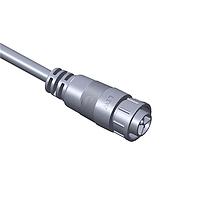 Amphenol LTW PWC-03AFMM-TL7B03 Specialized Cables Power, PWC, Plastic, 20A, 03 pins, Female Connector, Male Contact, Straight, 3 Points Lock, Overmolded, Length 3000mm, IP67