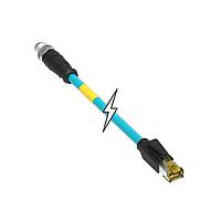 Molex 1203410585 Ethernet Cables / Networking Cables CSE M12 CAT6A RJ45 8P XC MA STR PUR 60M
