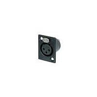 NEUTRIK NC3FP-B-1 Receptacles 3C FEMALE BLACK