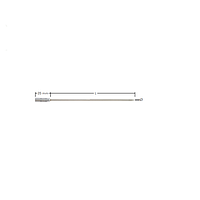EBRO TPN 140 (1341-0607) Rod probe without cable (185 mm,1100°C,Lemo)