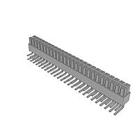 Samtec IPS1-125-01-S-D-RA Power to the Board .100" Mini Mate(R) Isolated Power Connector Socket Strip