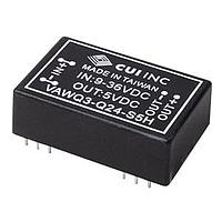 CUI Inc VAWQ3-Q48-S3R3H Isolated dc-dc isolated, 1.98 W, 18-72 Vdc input, 3.3 Vdc, 600 mA, single output, DIP, 3 kVdc isolation
