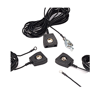 Statico S1030NRMBD Mat/Wrist Strap Common Point Grounding Cord (Cord w/ male stud & bulldog clip)