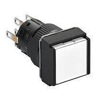 SCHNEIDER XB6ECF1J2P Standard Switches IPB Latching Square white 12V2 NO/NC