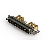 EDAC 629-17W5650-3T6 Mixed Contact D-Sub Connectors Right-angle Power Combo D-Sub Connector