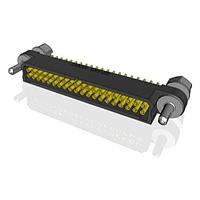 Amphenol Socapex MHDAS2F040YDE60 Connectors Micro HDAS 40 female straight pc tail contacts40 position socket1.27 mm 2 row straight