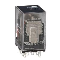 Schneider Electric Relays 792XDX3C-24A Cube MINI CNRL RELAY 4PDT 3A COIL: 24VAC