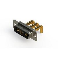 EDAC 629-3WK3650-4T1 Mixed Contact D-Sub Connectors Right-angle Power Combo D-Sub Connector