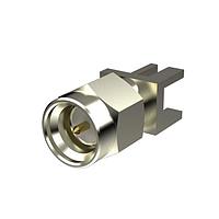 Taoglas EMPCB.SMAMSTP.NI Connectors SMA(M)ST_ FOR PCB EDGE MOUNT_NI PLATING 1.5mm board