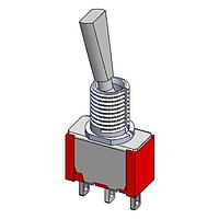 Mountain Switch 108-1MS2T6B1M1QE-EVX Toggle Switch SWITCH TOGGLE SPDT