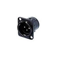 NEUTRIK NC3MD-V-B Receptacles 3C MALE BLACK