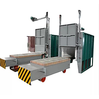 Wondery RT-210-12 Electric Heat Treatment Furnace For Shaft Cast Steel Metal Parts (210KW; 1200℃)