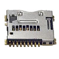 Yamaichi Electronics PJS008-2003-1 Card Connectors REVERSE MNT MICRO SD PUSH-PUSH TYPE