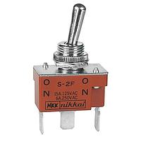 NKK Switches S2F Toggle Switches ON-NONE-ON SPDT QUICK CONNECT