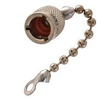 Trompeter / Cinch Connectivity Solutions RFI155-2 Accessories TRS JK RFI Cap w/ 2.5" Brass Chain