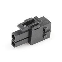 Molex 171692-0202 Receptacle Housing Mega-fit Recpt HSG DLR 2CKT BLK