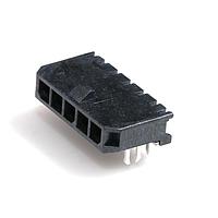 Molex 43650-0505 Shrouded MicroFit 3.0 SR RA TH Clip 30Au 5Ckt
