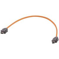 HARTING 33480101829020 Cat 6a ix Industrial A Cat.6A FRNC orange 2,0m