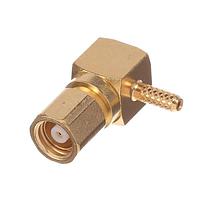 Radiall R112183000 Connectors SMC / RIGHT ANGLE PLUG CRIMP TYPE CABLE 2/50