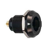 REDEL PLB.M0.4TL.LN Connectors 4P FIXED RCPT SOLDER BLACK FRONT NUT