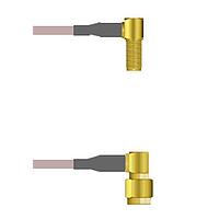 Amphenol Custom Cable Q-2S038000H010i RF Cable Assemblies SMA-RJB/SMA-RP G142 10I