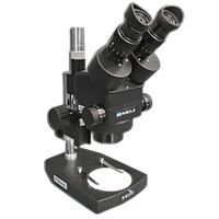 Meiji Techno EMZ-8TR/BLACK + MA502 + P/BLACK Stereo Microscopes (7X – 45X)