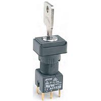 APEM A018121 Switch Actuators 16mm 6A 250VAC IP65 Keylock Switch