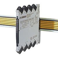 OMEGA DRSL-U DIN Rail Universal Input Signal Conditioner w/ Slim Housing (Thermocouple, RTD, Resistance, Potentiometer, Current, Voltage, 0 to 12V, J: -100 to 1200°C, K: -180 to 1372°C, T: -200 to 400°C, E: -100 to 1000°C, R: -50 to 1760°C, S: -50 to 1760°C, B: 0 to 1820°C, N: -180 to 1300°C, L: -200 to 900°C, U: -200 to 600°C, Pt 100: -200 to 850°C, 0 to 20 mA)