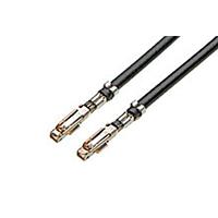 Molex 217490-1224 Pre-Crimped Lead Pre-Crimped Lead 300mm Lngth, 22 AWG, Blk