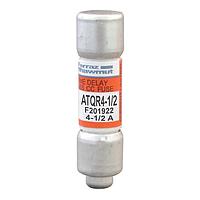 Mersen ATQR4-1/2 Power Fuses Fuse; Time-Delay; Class CC; 200kA I.R AC/100kA I.R DC; 600VAC/300VDC; 4.5A