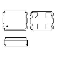 ECS Inc. International ECS-2033-1000-BN Standard Oscillators ECS-2033,OSC XO 100.000MHZ HCMOS SMD,3.3V,+/-50ppm,-40+/-C - 85+/-C,-,Surface Mount,0.098" L x 0.079" W (2.50mm x 2.00mm),0.035" (0.90mm)