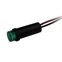 VCC 91W-NWG12H-CGO Indicators 0.29in 12VDC GREEN