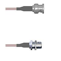Amphenol Custom Cable Q-0M025000H009i RF Cable Assemblies BNC-SP/N-SJB G142 9I