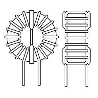 Bourns 5710-RC Power Inductors 1.0mH 15%