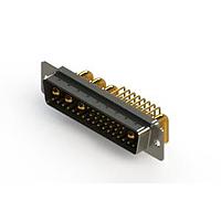 EDAC 629-36W4240-3T1 Mixed Contact D-Sub Connectors Right-angle Power Combo D-Sub Connector