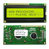 Newhaven Display NHD-0220GZ-FL-GBW Character LCD Module STN- GRAY Transfl 80.0 x 36.0