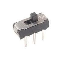 C&K JS207011JCQNR Slide .3A 6VDC SP3T (MOM)-ON-ON SMT J